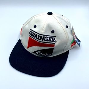 Grainger Racing Snapback Dead Stock Brimmed Hat Cap NWT